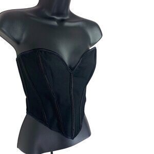 Black Corset Top size  xs